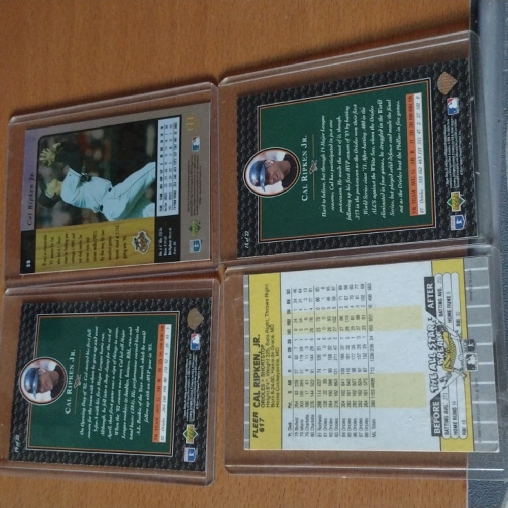 Cal Ripken Jr BB CARDS - Picture 2 of 2